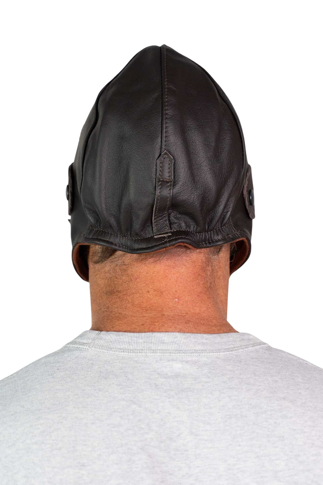 Leather Pilot Helmet