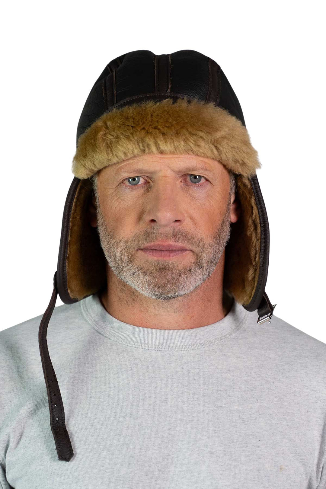 Sheepskin Millia Motoring Helmet