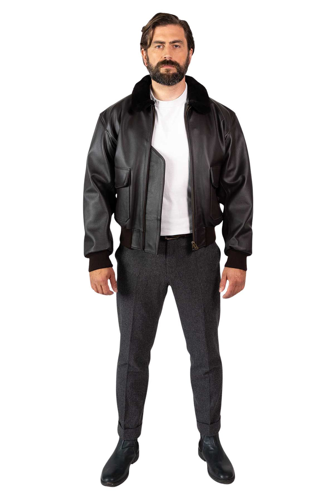 Mens USN G1 Flying Jacket