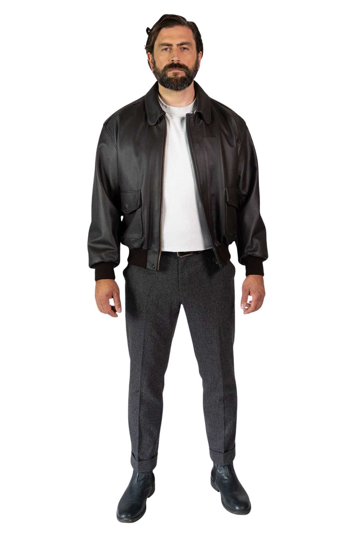 Mens USAAF A2 Flying Jacket