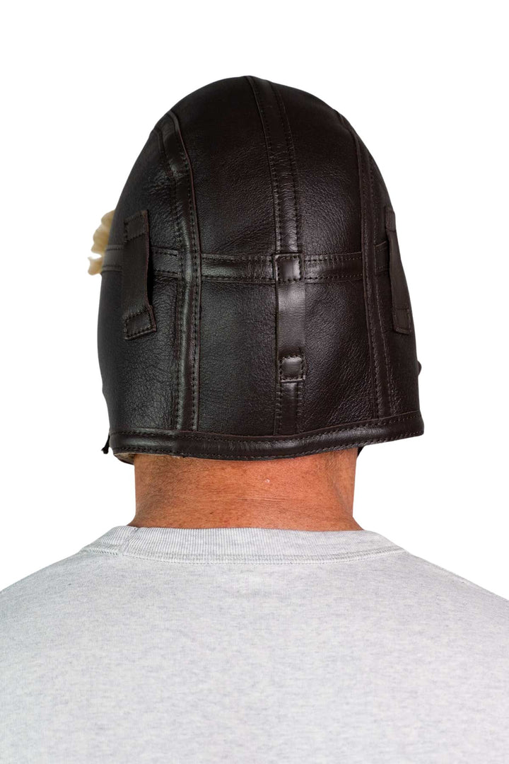 Sheepskin Irvin Pilot Helmet