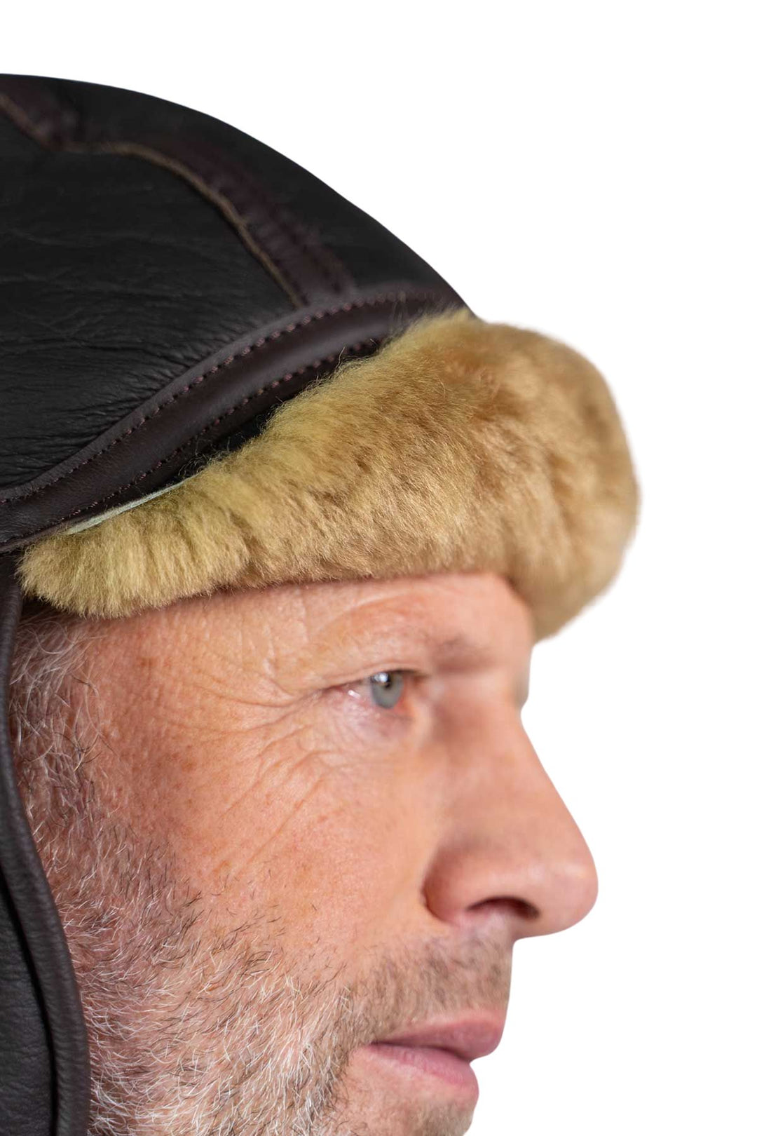 Sheepskin Millia Motoring Helmet