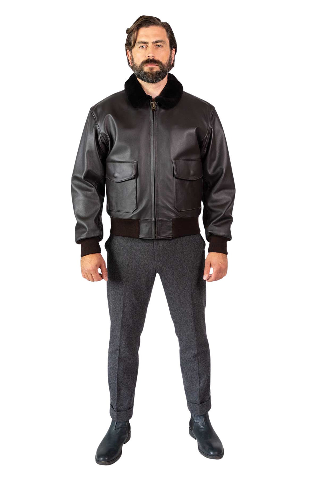 Mens USN G1 Flying Jacket