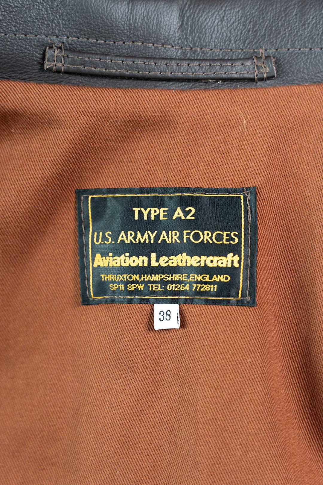 Mens USAAF A2 Flying Jacket