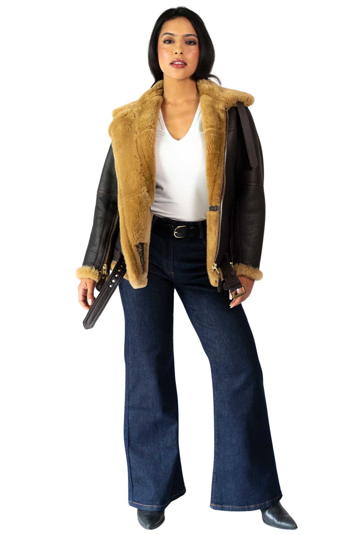 Original Irvin Flying Jacket / Sheepskin Jacket