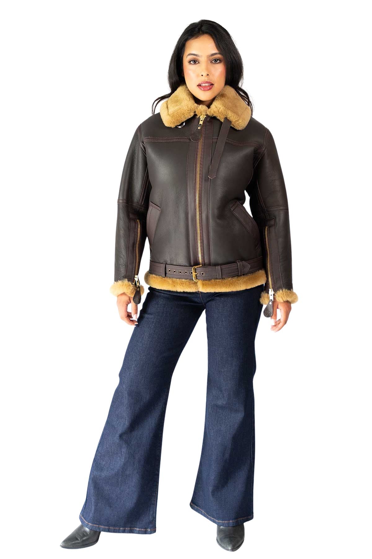 RAF Irvin flying jacket - AVIATION LEATHERCRAFT シープスキン 