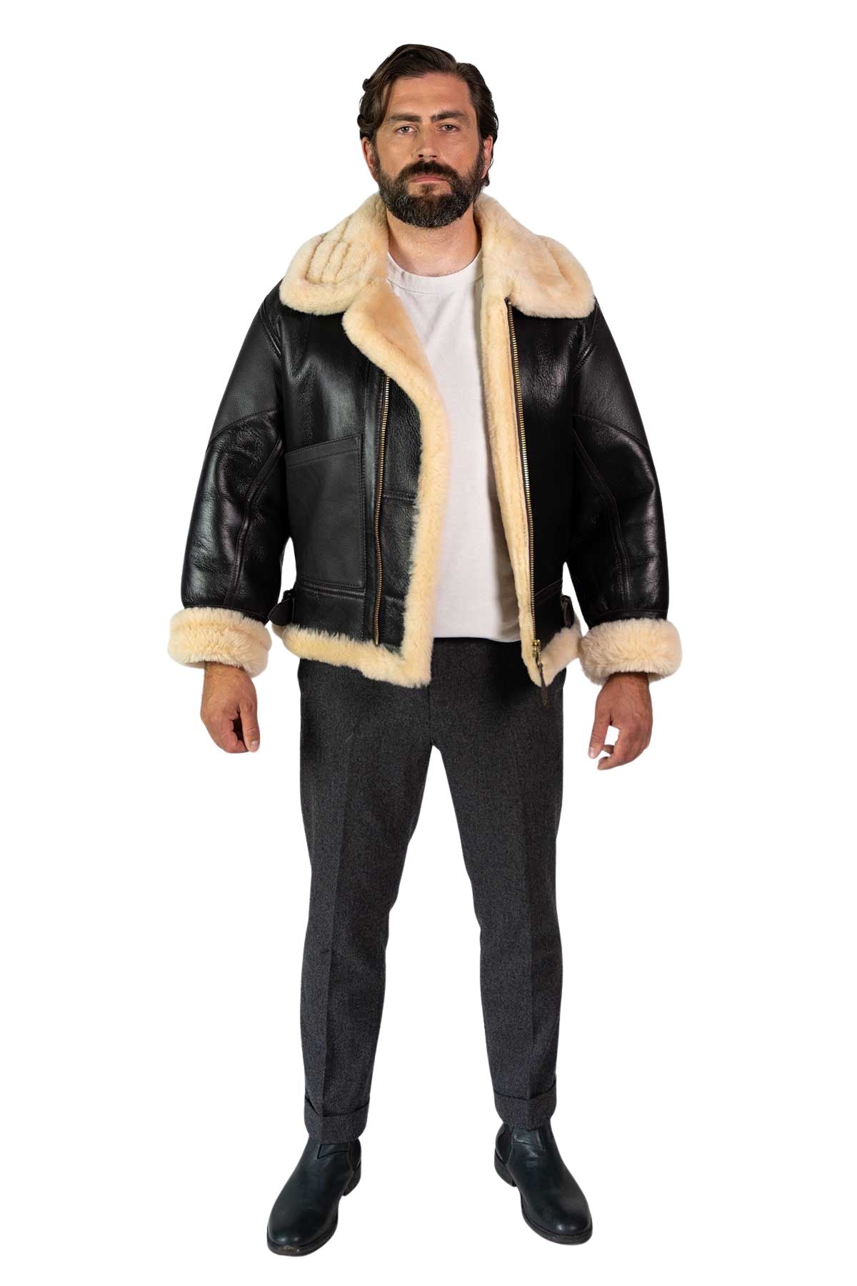 Mens USAAF B3 Flying Jacket