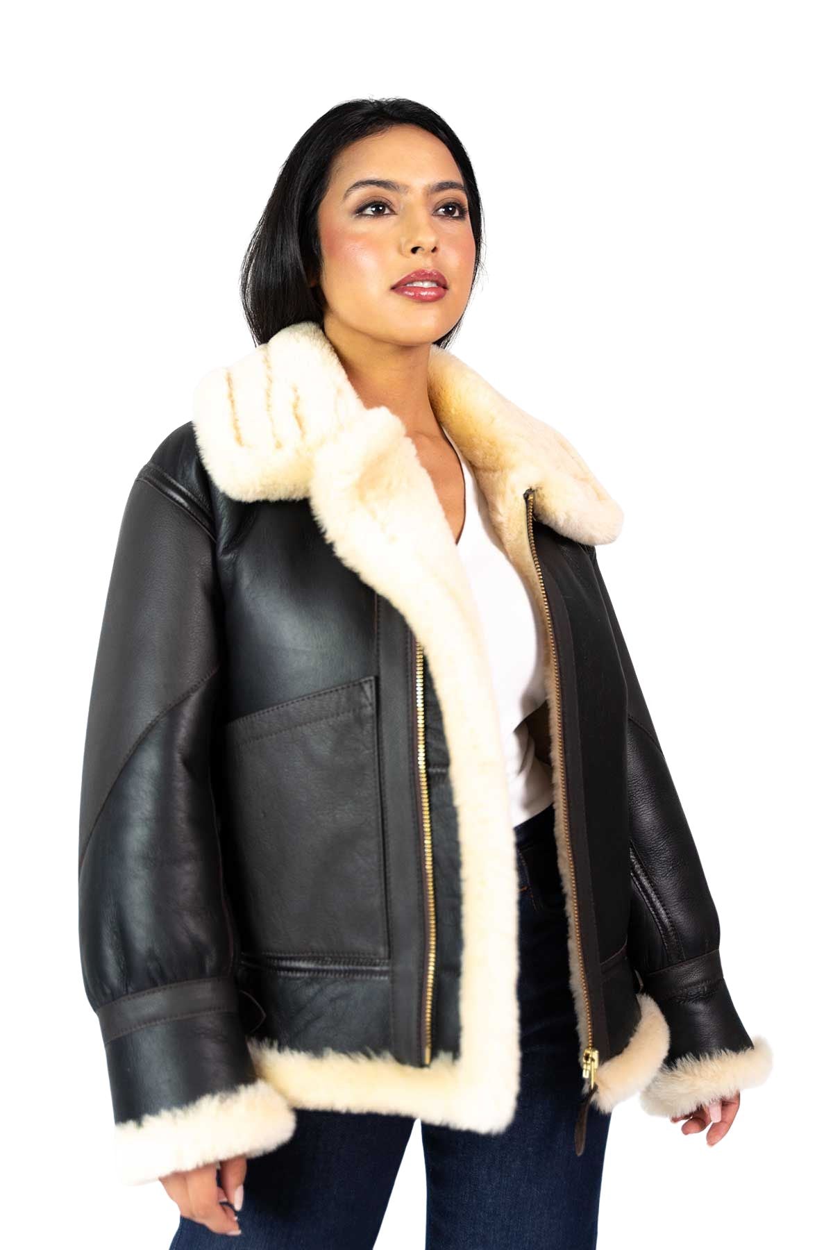 Womens USAAF B3 Flying Jacket