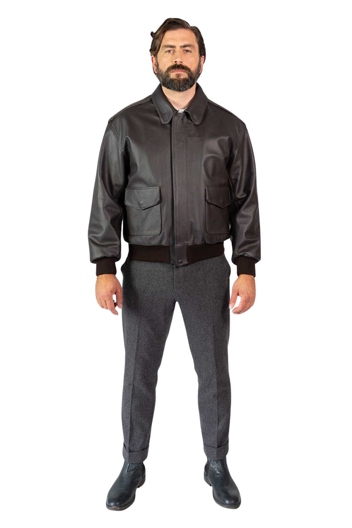 Mens USAAF A2 Flying Jacket