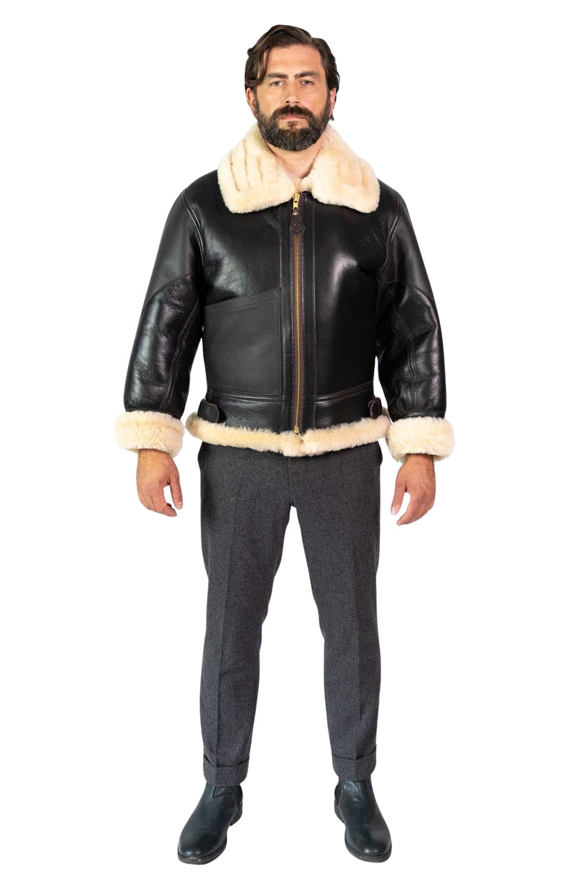 Mens USAAF B3 Flying Jacket