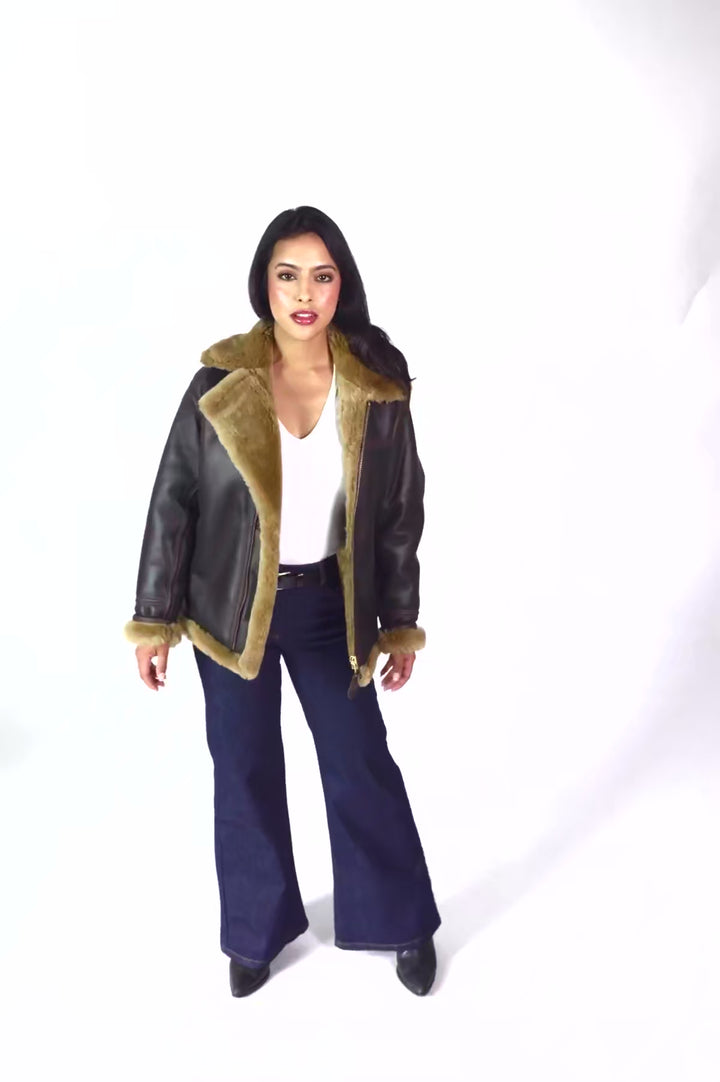 Womens Lightweight Irvin Flying Jacket