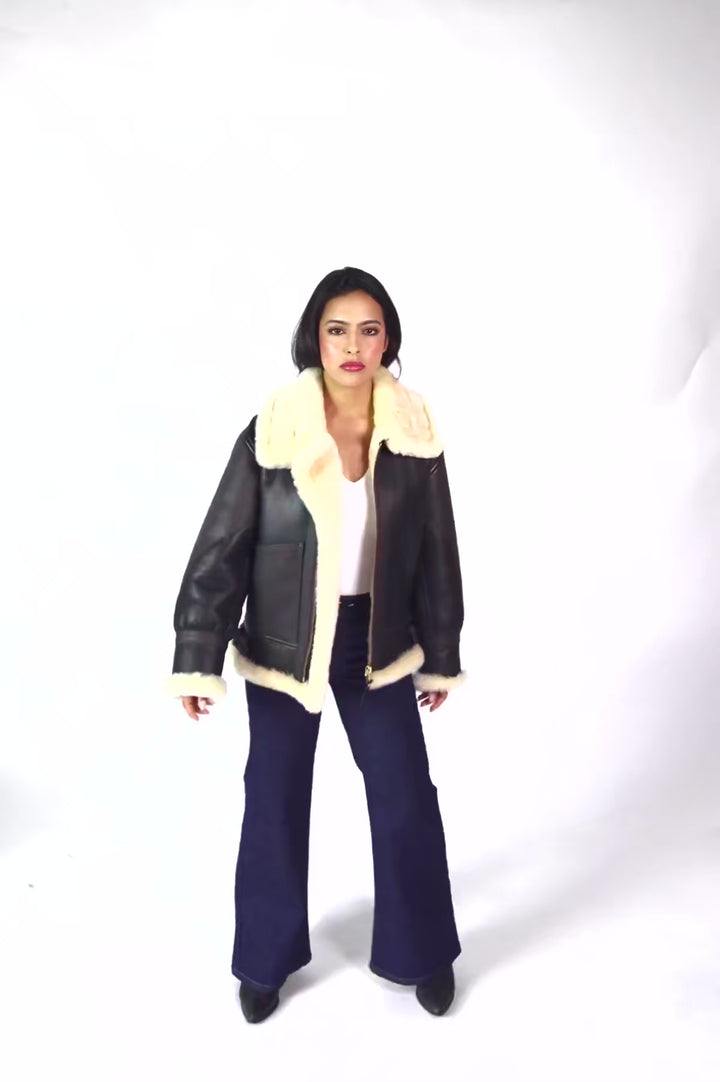 Womens USAAF B3 Flying Jacket