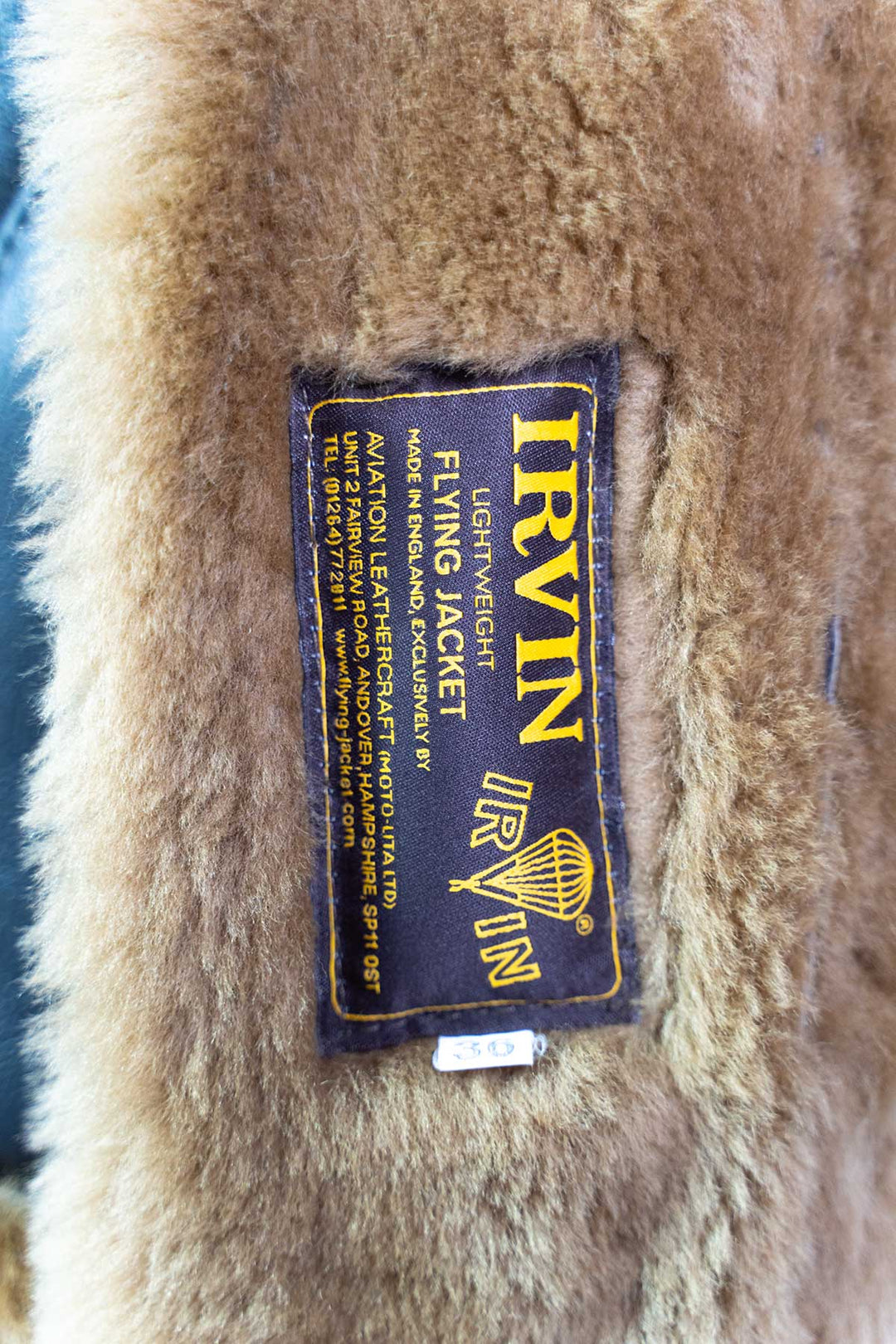 Mens Lightweight Irvin Flying Jacket
