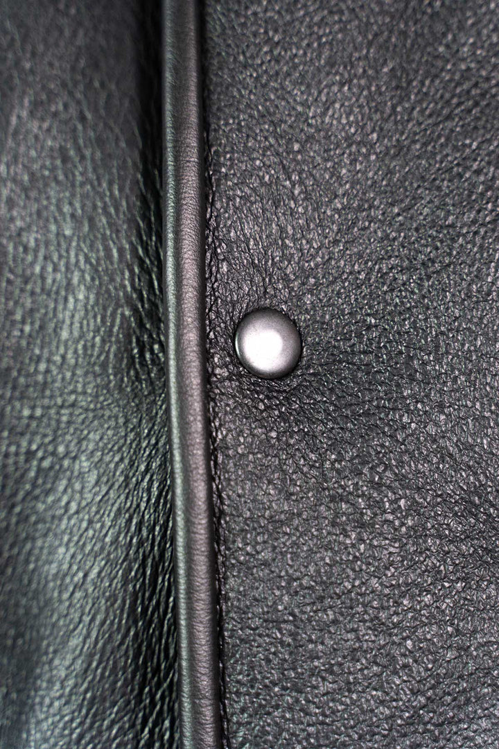 Mens Monza Sheepskin Jacket Black