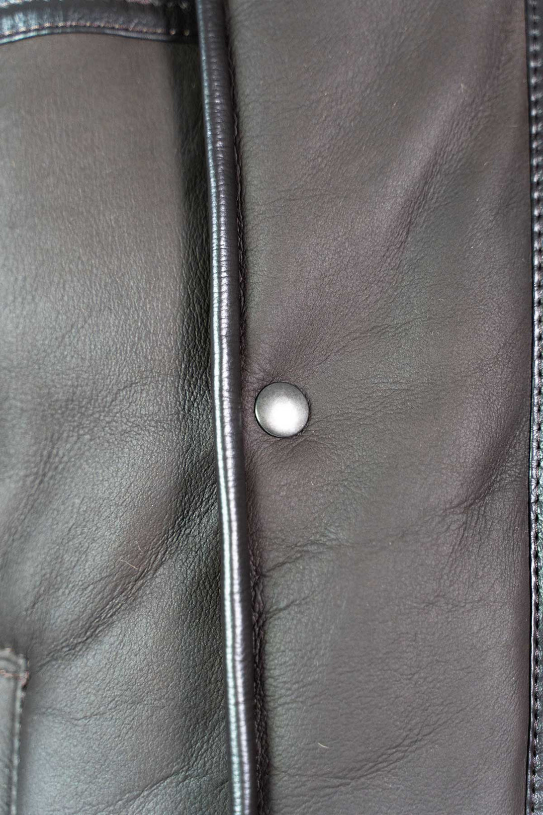 Mens Monza Sheepskin Jacket Brown