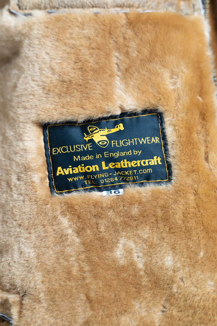 Mens Monza Sheepskin Jacket Brown